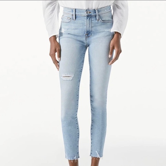 FRAME Le Skinny de Jeanne Crop NWT size 23 - Picture 1 of 8